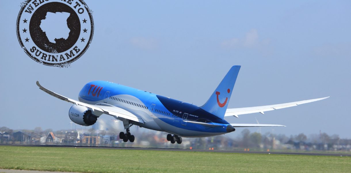 Met de Tui Dreamliner 787 naar Paramaribo Suriname