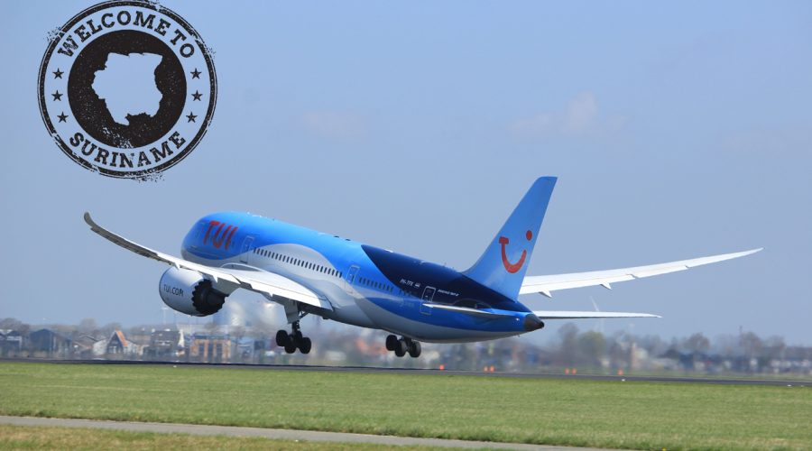 Met de Tui Dreamliner 787 naar Paramaribo Suriname