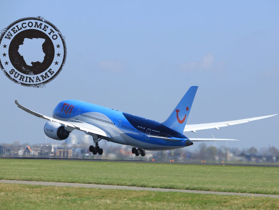 Met de Tui Dreamliner 787 naar Paramaribo Suriname